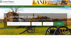 Desktop Screenshot of landsofvirginia.com